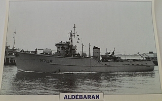 Dragueur cotier ALDEBARAN 1953